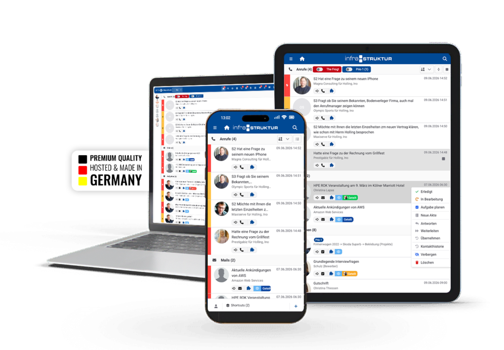 infra-struktur Software und CRM